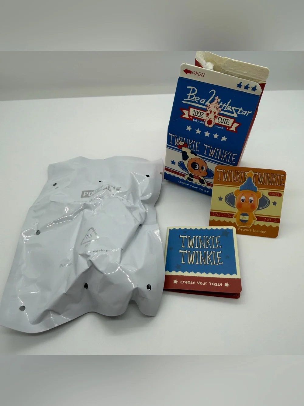 Pop Mart Twinkle Twinkle Create Your Taste Confirmed Peanut Butter Figure